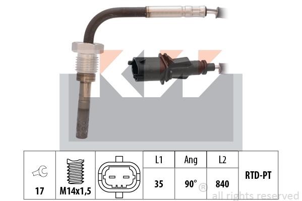 KW 422 138 Exhaust gas temperature sensor 422138