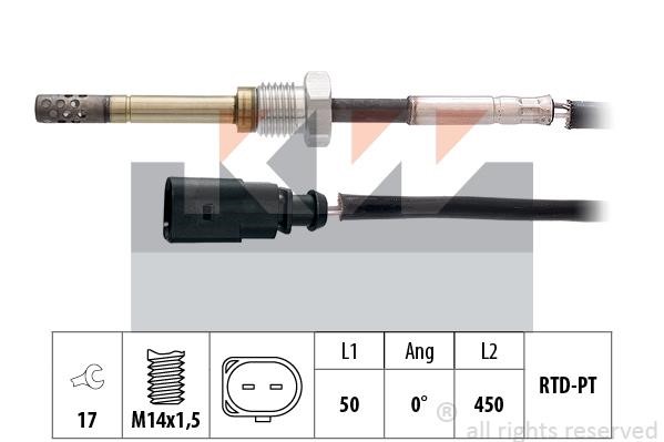 KW 422 295 Exhaust gas temperature sensor 422295