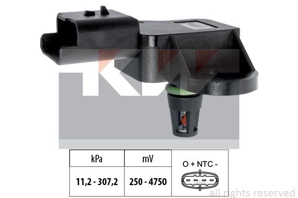 KW 493 220 Boost pressure sensor 493220