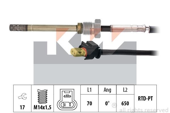 KW 422 069 Exhaust gas temperature sensor 422069