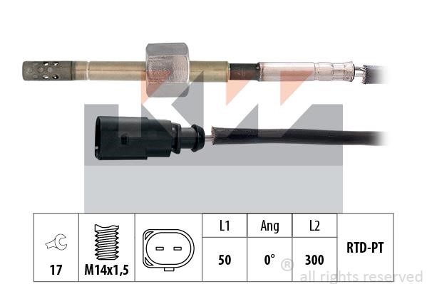 KW 422 146 Exhaust gas temperature sensor 422146