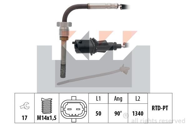 KW 422 235 Exhaust gas temperature sensor 422235