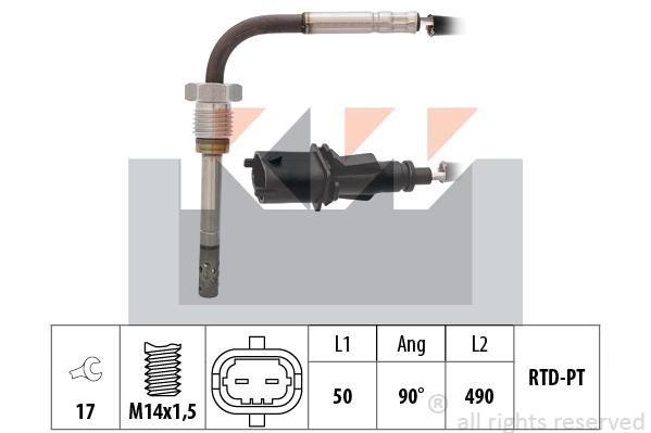 KW 422 294 Exhaust gas temperature sensor 422294