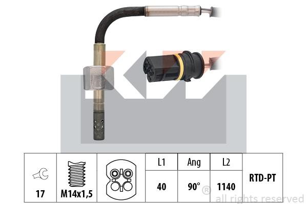 KW 422 251 Exhaust gas temperature sensor 422251