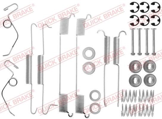 Kawe 105-0625 Mounting kit brake pads 1050625