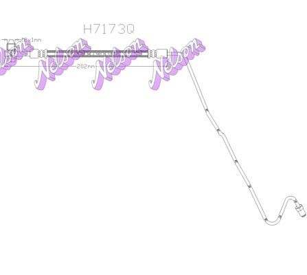 Kawe H7173Q Brake Hose H7173Q