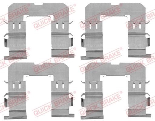 Kawe 109-1816 Mounting kit brake pads 1091816