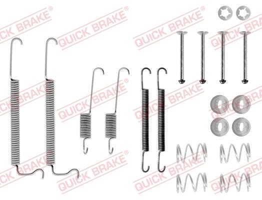 Kawe 105-0629 Mounting kit brake pads 1050629