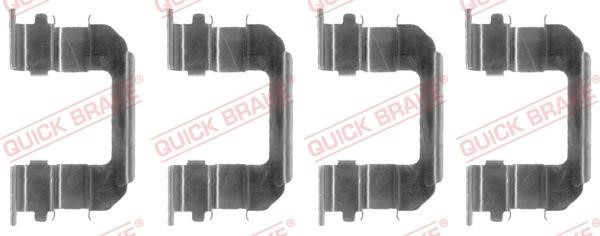Kawe 109-1287 Mounting kit brake pads 1091287