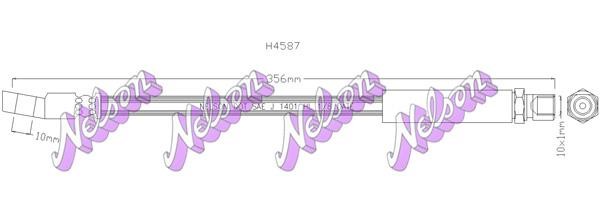 Kawe H4587 Brake Hose H4587