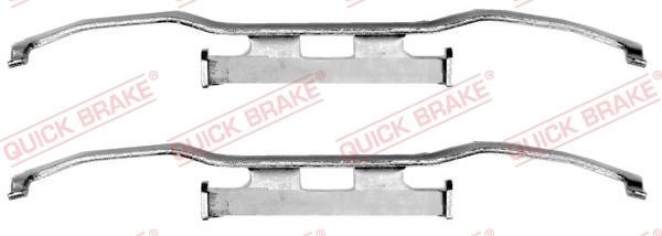 Kawe 109-1213 Mounting kit brake pads 1091213