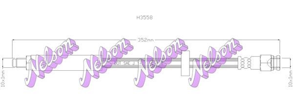 Kawe H3558 Brake Hose H3558