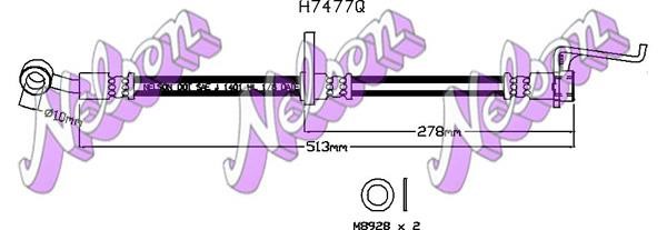 Kawe H7477Q Brake Hose H7477Q