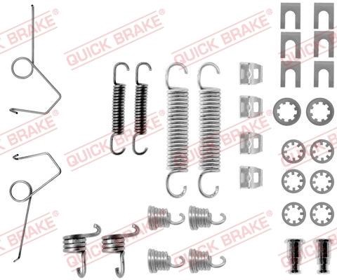 Kawe 105-0686 Mounting kit brake pads 1050686