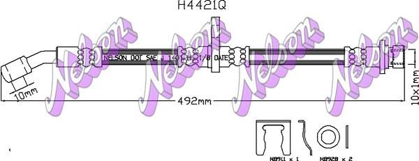 Kawe H4421Q Brake Hose H4421Q