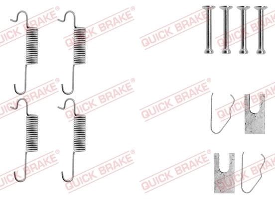 Kawe 105-0527 Mounting kit brake pads 1050527