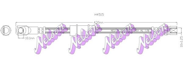 Kawe H4515 Brake Hose H4515