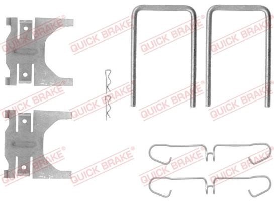 Kawe 109-1144 Mounting kit brake pads 1091144