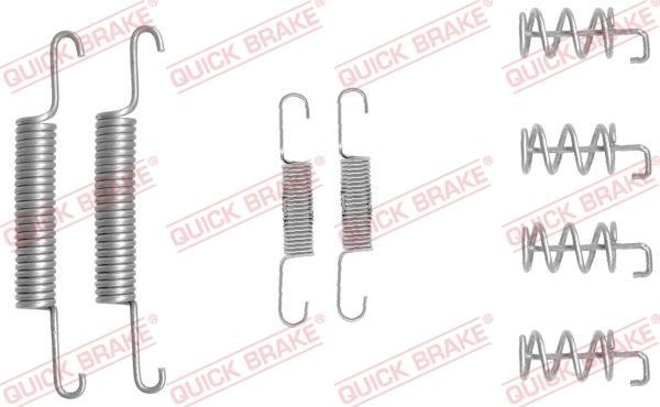 Kawe 105-0831 Mounting kit brake pads 1050831
