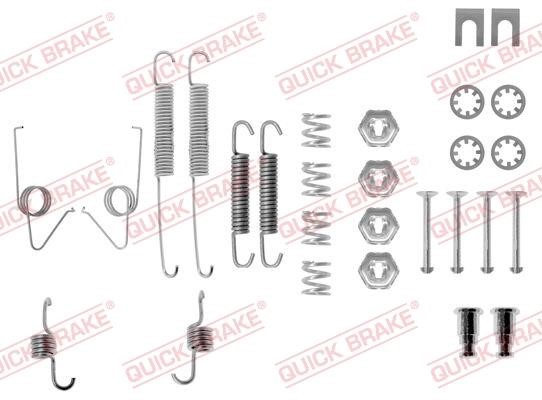 Kawe 105-0614 Mounting kit brake pads 1050614