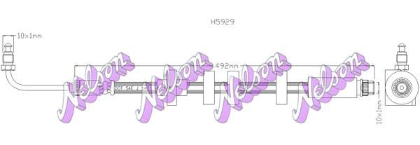 Kawe H5929 Brake Hose H5929