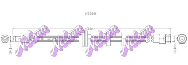 Kawe H5528 Brake Hose H5528