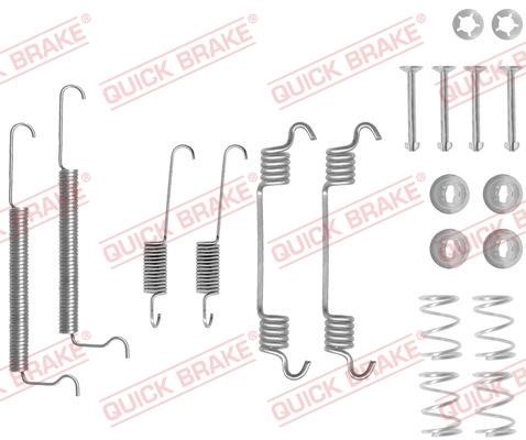 Kawe 105-0709 Mounting kit brake pads 1050709