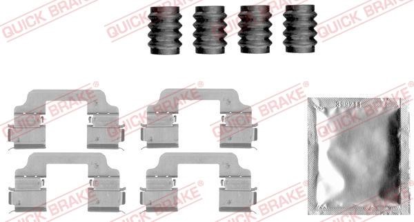 Kawe 109-1828 Mounting kit brake pads 1091828