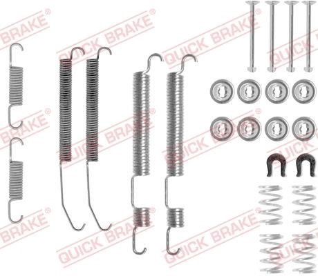 Kawe 105-0759 Mounting kit brake pads 1050759