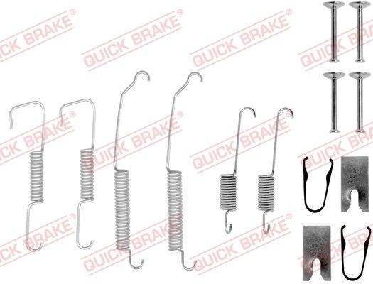 Kawe 105-0773 Mounting kit brake pads 1050773