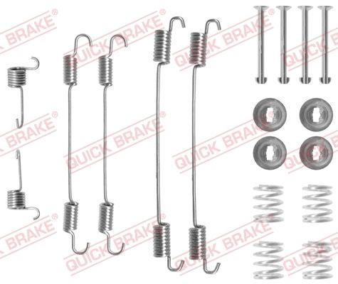 Kawe 105-0750 Mounting kit brake pads 1050750
