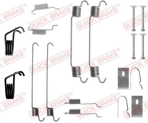 Kawe 105-0799 Mounting kit brake pads 1050799