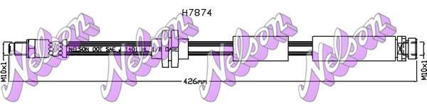 Kawe H7874 Brake Hose H7874