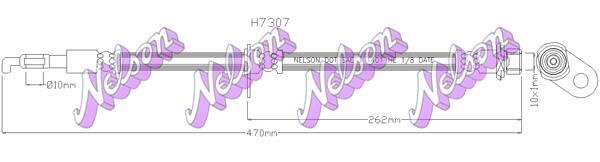 Kawe H7307 Brake Hose H7307