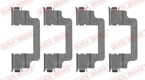 Kawe 109-1779 Mounting kit brake pads 1091779