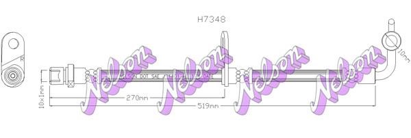 Kawe H7348 Brake Hose H7348