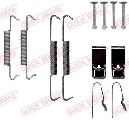 Kawe 1050027 Mounting kit brake pads 1050027