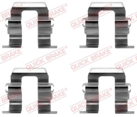 Kawe 109-1259 Mounting kit brake pads 1091259