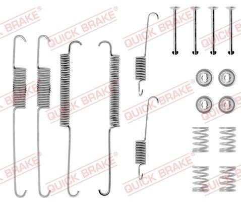 Kawe 105-0640 Mounting kit brake pads 1050640