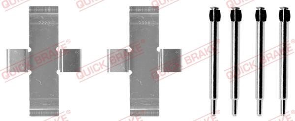 Kawe 109-0913 Mounting kit brake pads 1090913