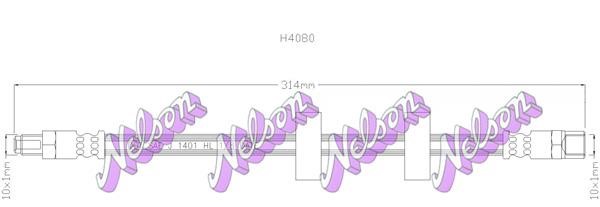 Kawe H4080 Brake Hose H4080