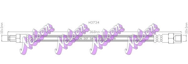 Kawe H3734 Brake Hose H3734