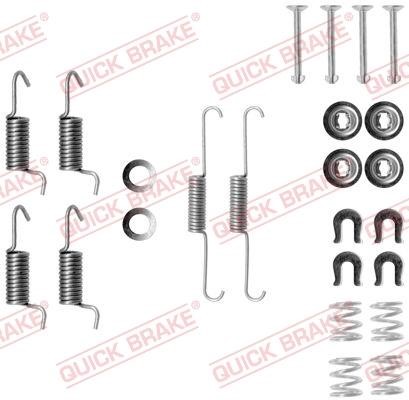 Kawe 105-0788 Mounting kit brake pads 1050788
