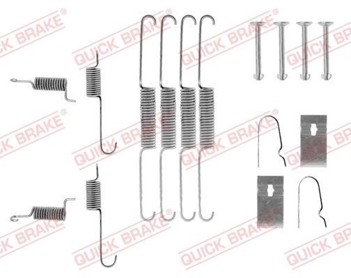 Kawe 105-0663 Mounting kit brake pads 1050663