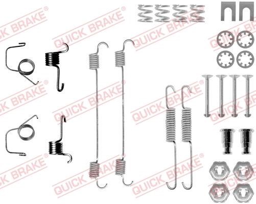 Kawe 105-0617 Mounting kit brake pads 1050617