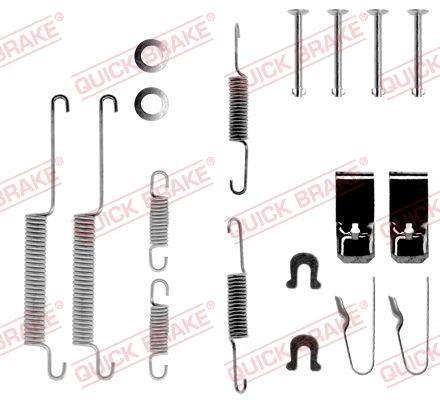 Kawe 105-0654 Mounting kit brake pads 1050654