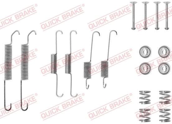 Kawe 105-0591 Mounting kit brake pads 1050591