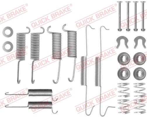 Kawe 105-0571 Mounting kit brake pads 1050571