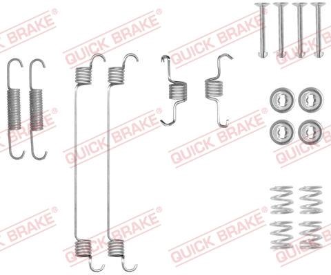 Kawe 105-0018 Mounting kit brake pads 1050018