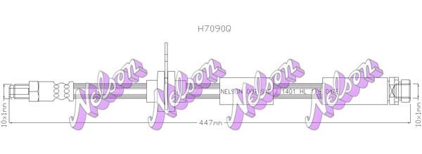 Kawe H7090Q Brake Hose H7090Q